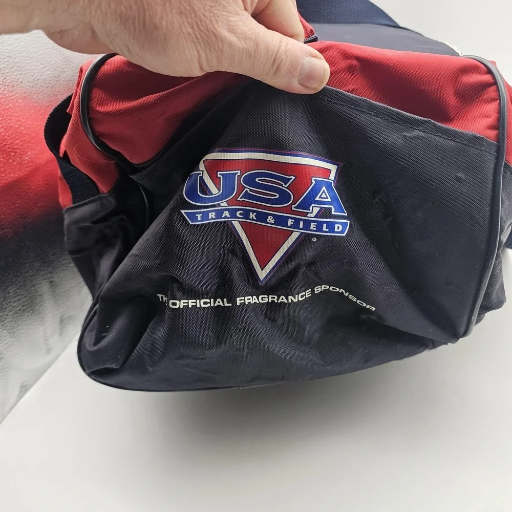 USA Track & Field Bag Duffel One Size Red Navy‎ Running Polo Sport Ralph Lauren